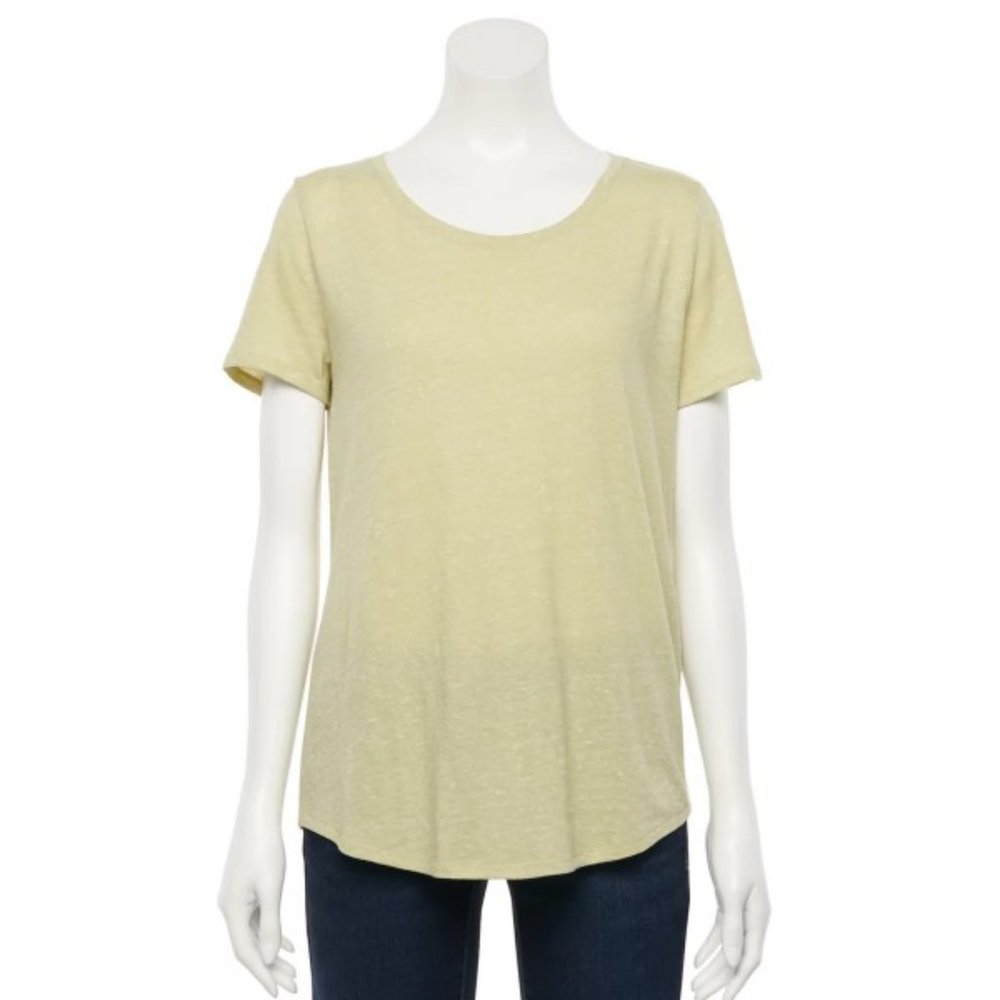 Sonoma - The Everyday Tee - Crewneck Short Sleeves  - Size Medium